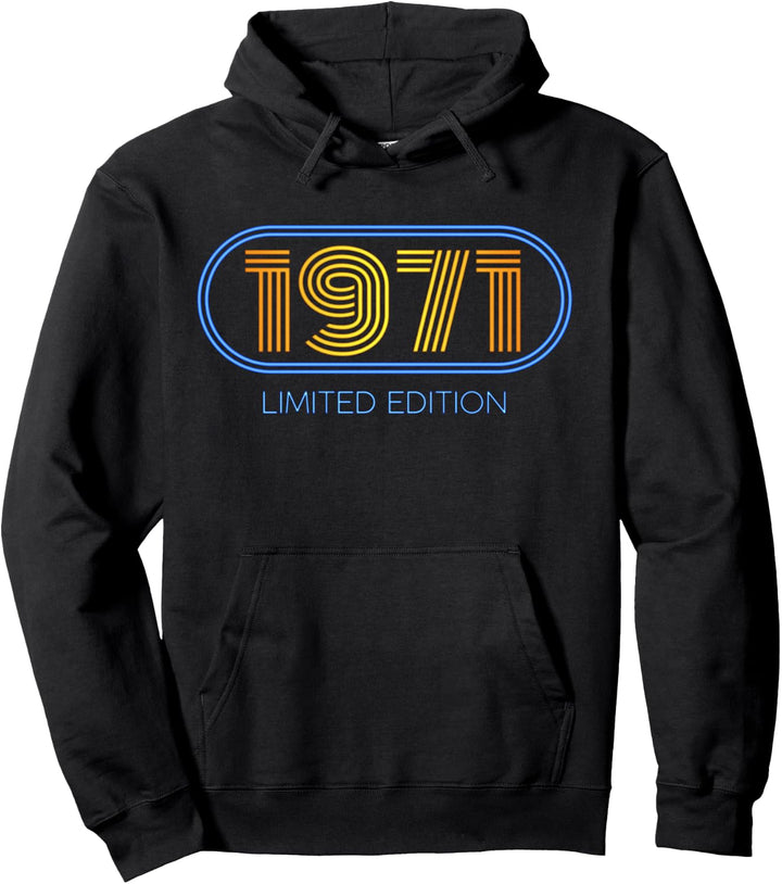 53. Geburtstag Mann Frau 53 Jahre 1971 Deko Lustig Geschenk Pullover Hoodie