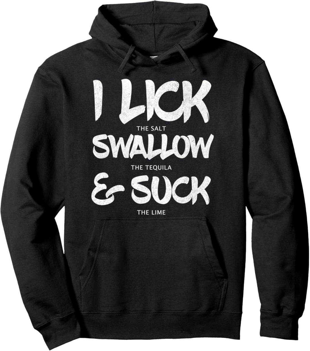 Tequila Cinco de Mayo Lecksalz Schwalbe Suck Limette Pullover Hoodie