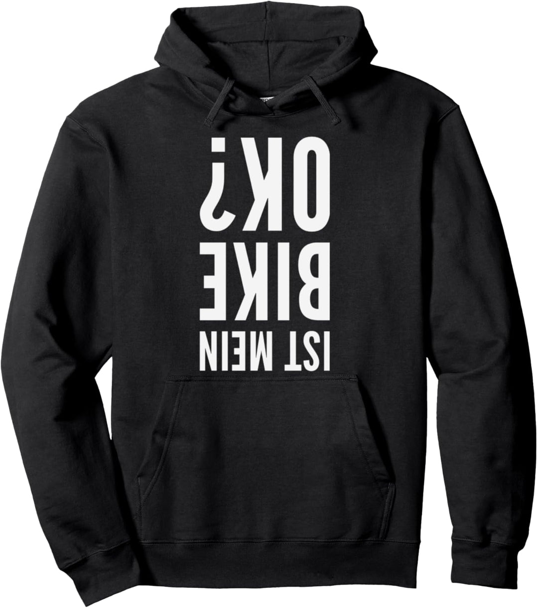 Ist mein Bike OK? Fahrrad Biker Radsport Pullover Hoodie