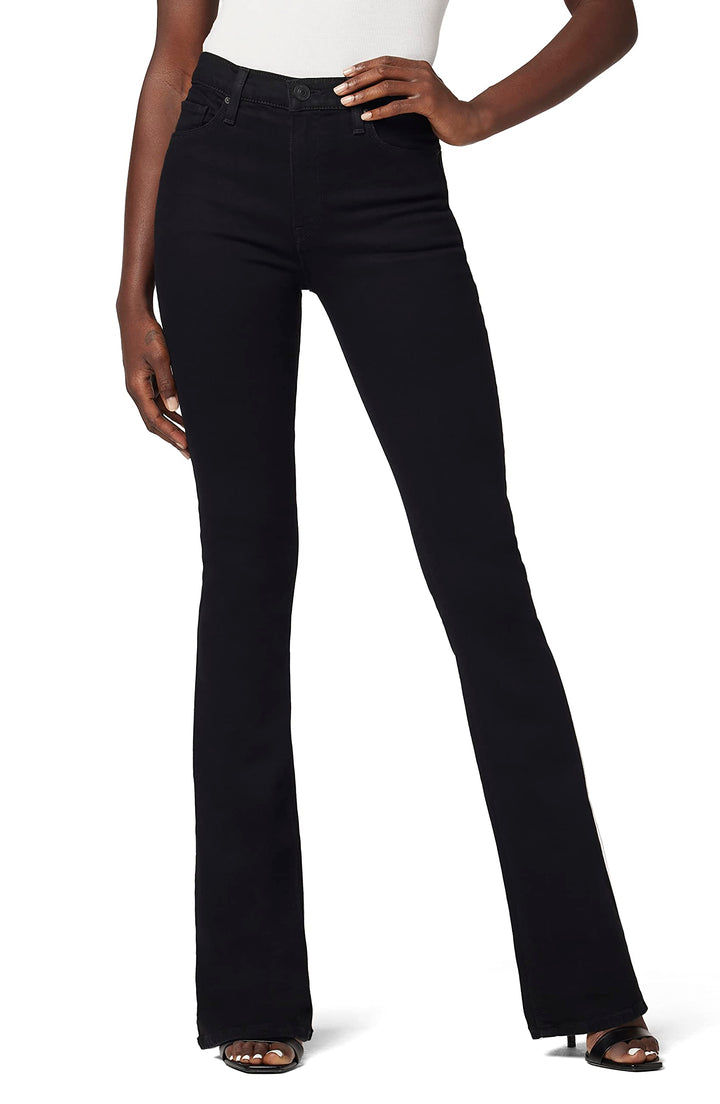 Hudson Damen Barbara Bootcut Hoher Taille Jeans 30W / 34L Schwarz, 30 Schwarz