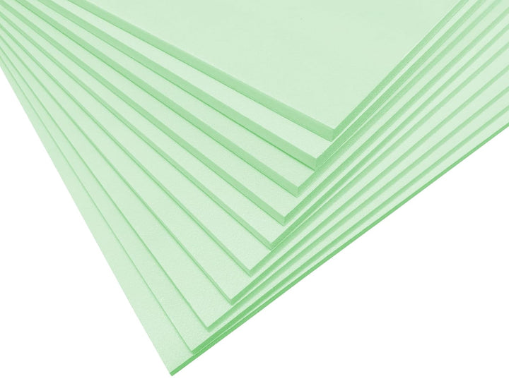 Styrodur Set (5-teilig) 1,0cm x 54x54cm 5 Platten XPS Hartschaumplatten Dämmplatten geeignet für Bad
