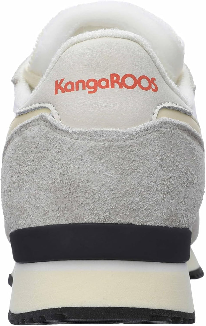 KangaROOS Unisex Aussie Mono Sneaker 42 EU Cream White, 42 EU Cream White