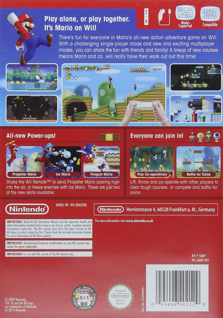 Nintendo New Super Mario Bros Select, Wii
