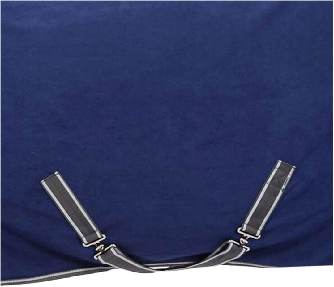 Weatherbeeta Fleece Cooler Standard Neck - Dark Blue/Grey/White, Grösse:115 Dunkelblau/Grau/Weiss 11