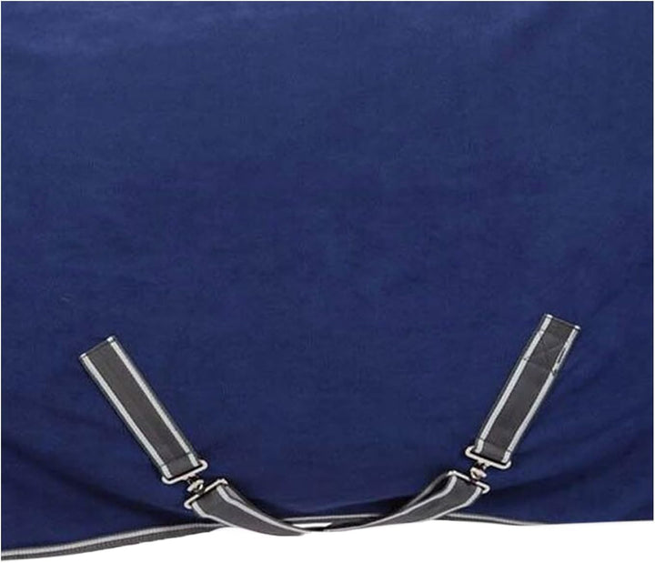 Weatherbeeta Fleece Cooler Standard Neck - Dark Blue/Grey/White, Grösse:115 Dunkelblau/Grau/Weiss 11