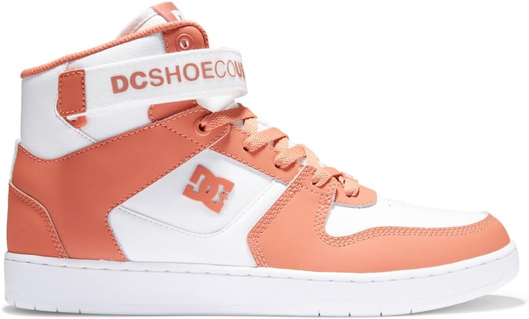 DC Shoes Herren Pensford Hi-High-top Leather Shoes for Men Sneaker 41 EU Weiss, 41 EU Weiss