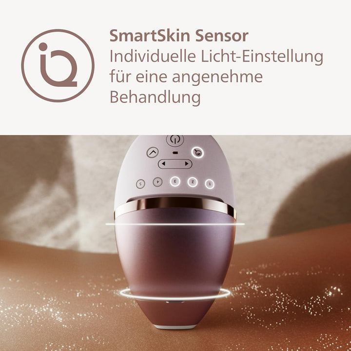 Philips Lumea Prestige IPL-Haarentfernungsgerät mit Satin Compact Korrekturtrimmer (Modell