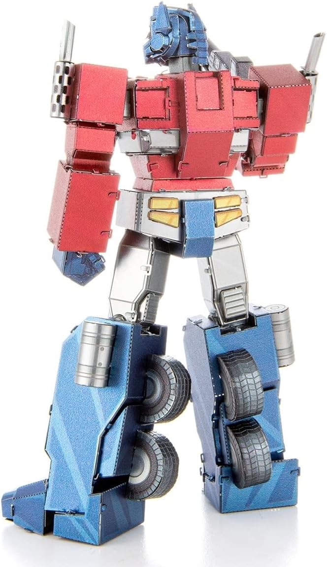 Metal Earth Fascinations Transformers Optimus Prime Color 3D-Modellbausatz aus Metall
