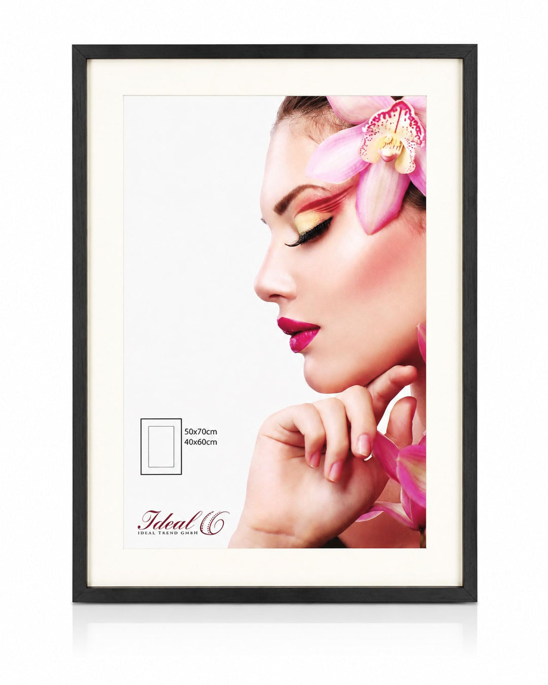 IDEAL TREND 3D Objektrahmen Holz Bilderrahmen Wanddeko Collage Poster Shirt Trikot Rahmen HR: Farbe: