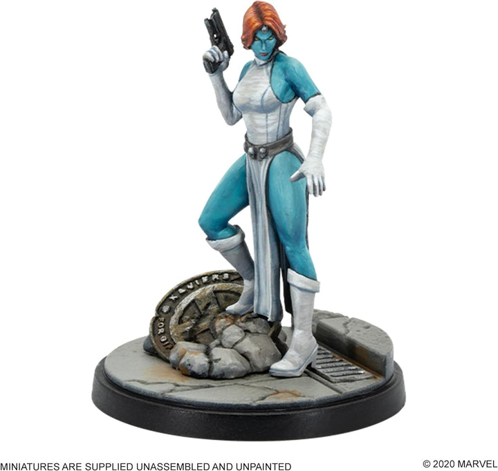 Atomic Mass Games - Marvel Crisis Protocol: Character Pack: Mystique and Beast - Miniature Game