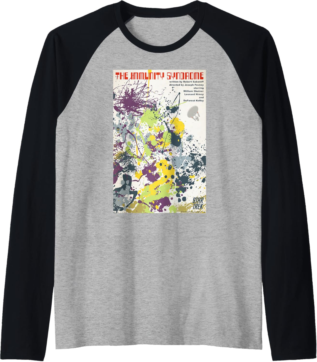 Star Trek The Original Series The Immunity Syndrome Poster Raglan