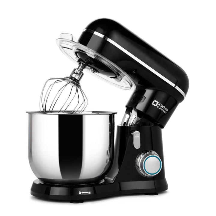 Kitchen in the box Kompakte Küchenmaschine 3,5 L, Rührmaschine &amp; Knetmaschine mit 10 Geschwindigkeit