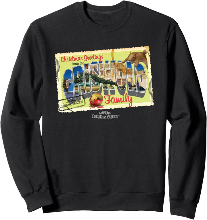 Christmas Vacation Griswold Family Postcard Weihnachten Sweatshirt