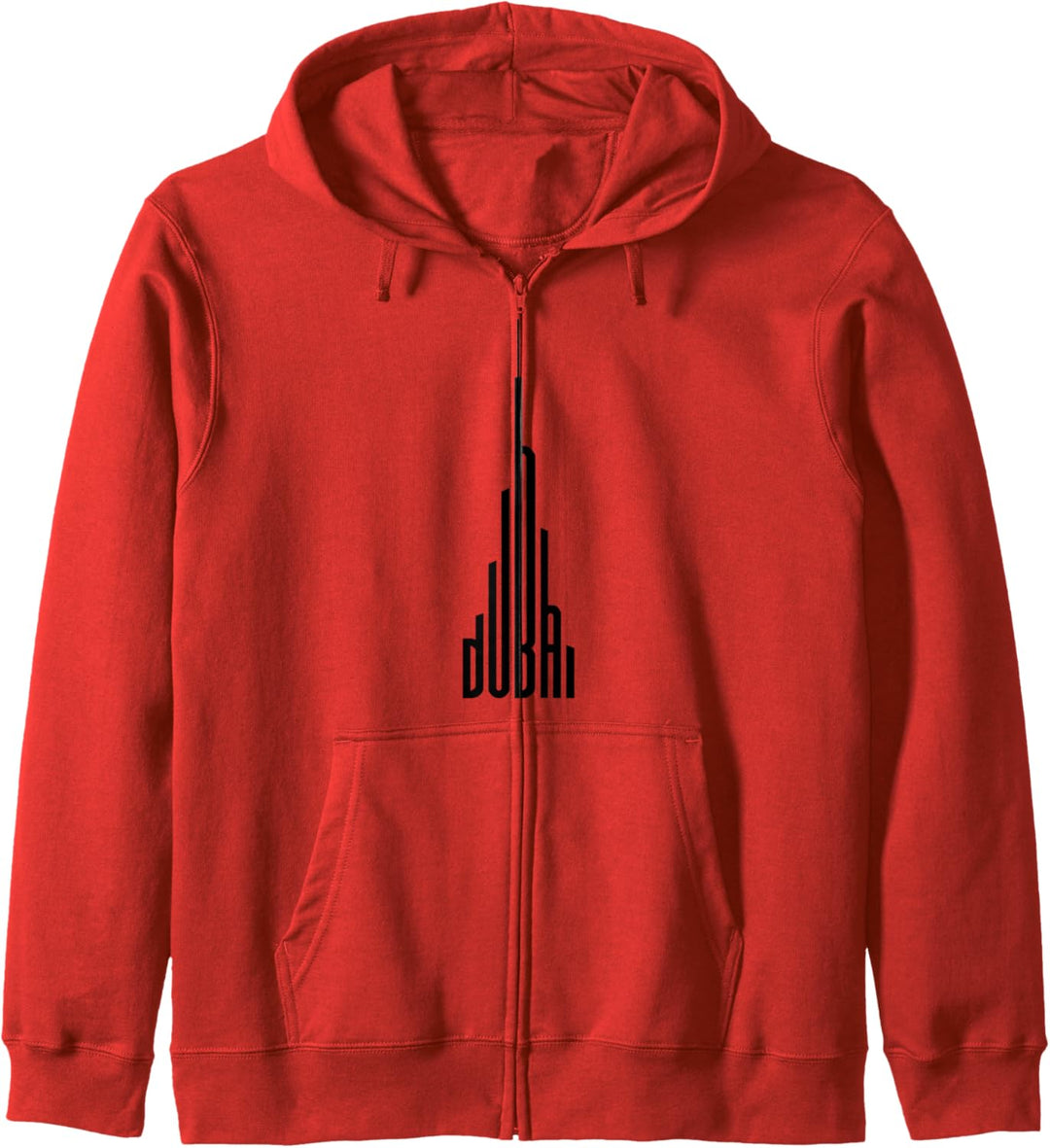 Cooler Dubai Burj Khalifa Wolkenkratzer, Vintage Royalty Dubai VAE Kapuzenjacke