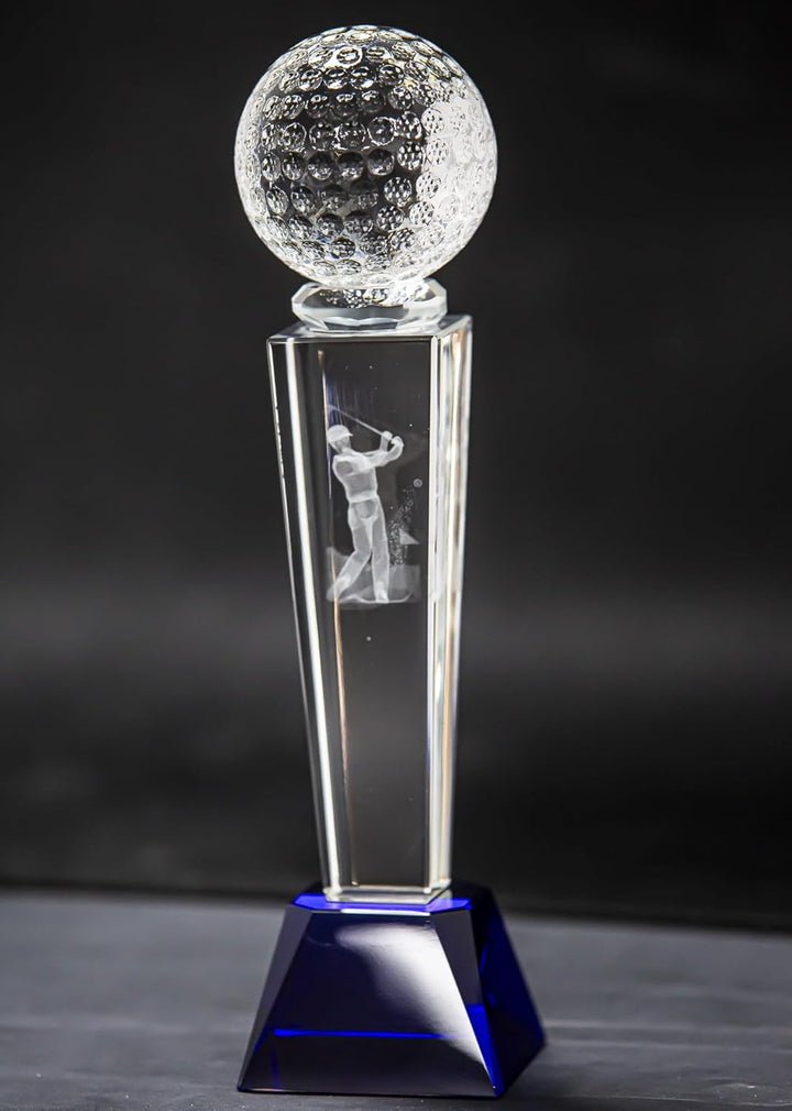 Longridge Crystal Golfball-Kristall-Trophäe
