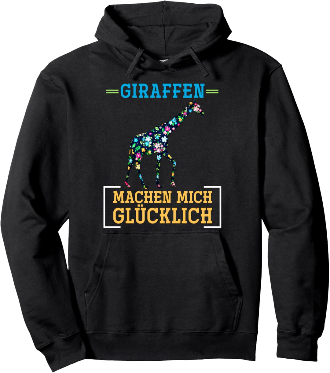 Safari Afrika Geschenk Zoo Vintage Giraffen Pullover Hoodie