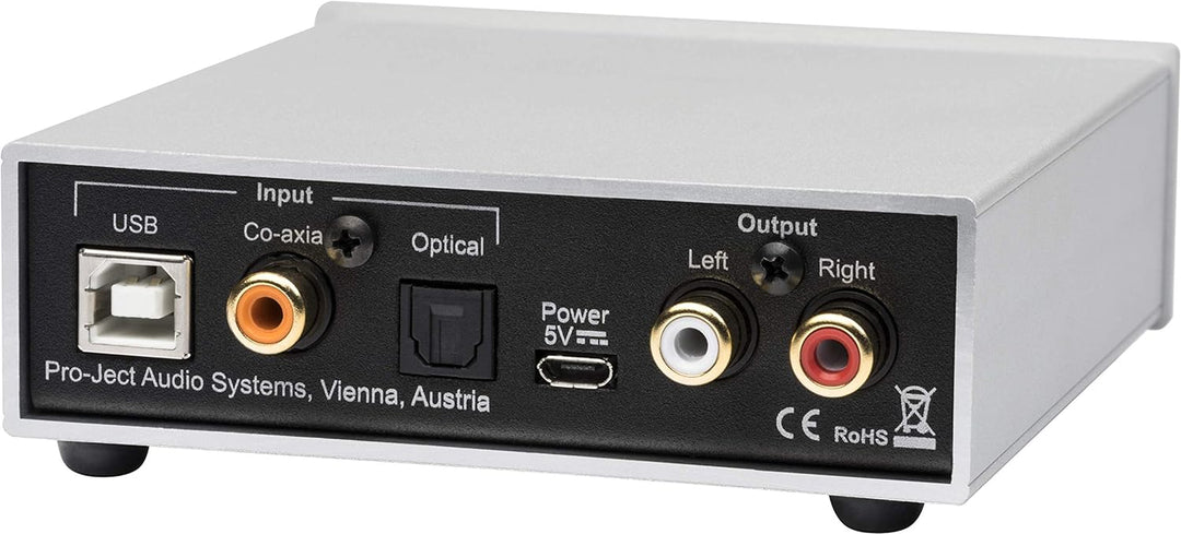 Pro-Ject Head Box S2 Digital Mikro High End Kopfhörerverstärker (Head Box S2 Digital, Silber) Head B