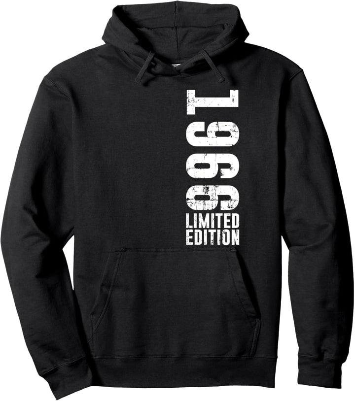 Geburtstagsdesign Limited Edition und Vintage 1966 Pullover Hoodie