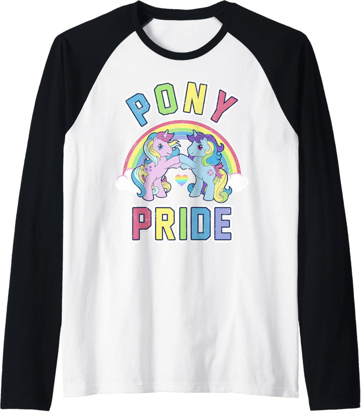 My Little Pony Rainbow Pony Pride Group Portrait Raglan