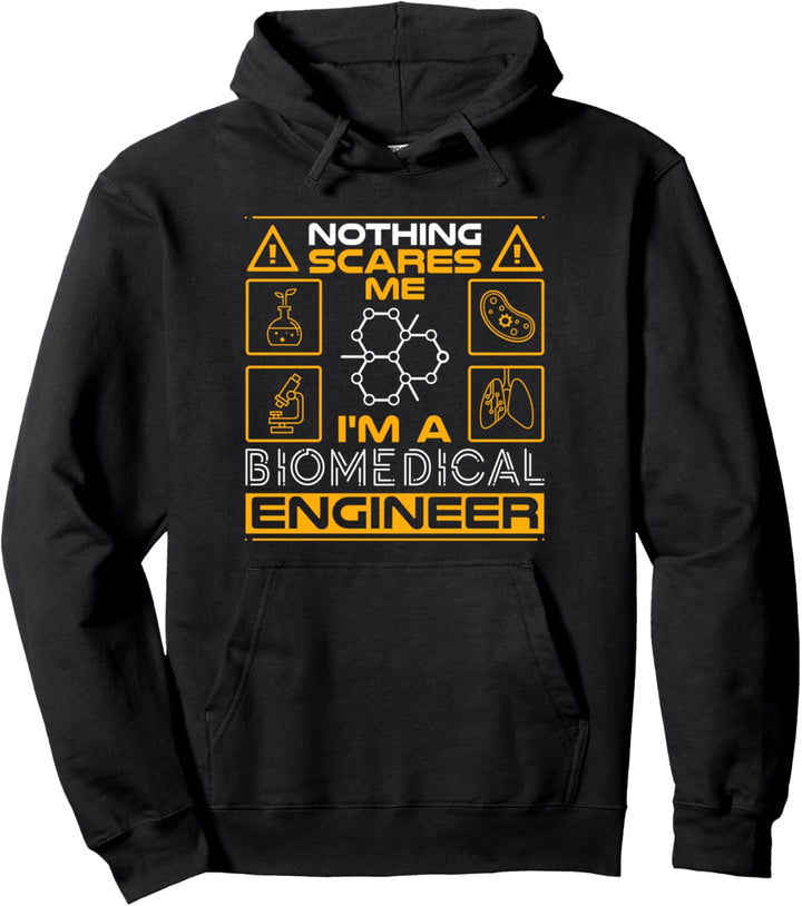 Lustiger Biomedischer Ingenieur-Humor Pullover Hoodie
