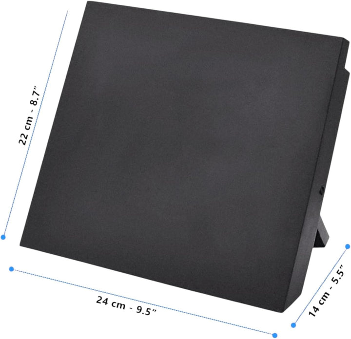Magnetischer Messerblock aus schwarzem MDF – Langlebig, Stilvoll und Sicher