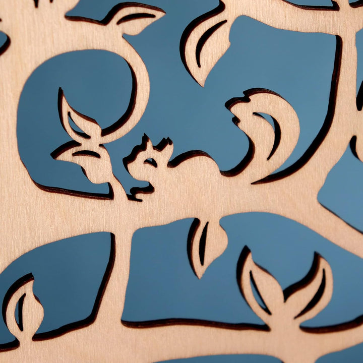 Holz Geldbaum mit Gravur, Kommunionsgeschenk, Lebensbaum Deko, DIY Verpackung für Geldgeschenke, Ges