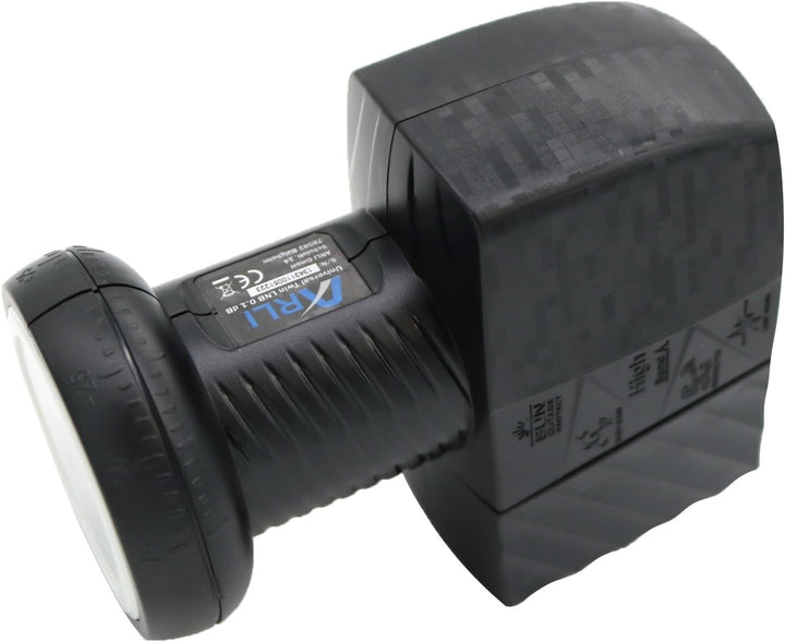 60 cm HD Sat Anlage Twin LNB + 15 m Koaxialkabel 135 dB + Satfinder + 2 F-Stecker Digital 2 Teilnehm