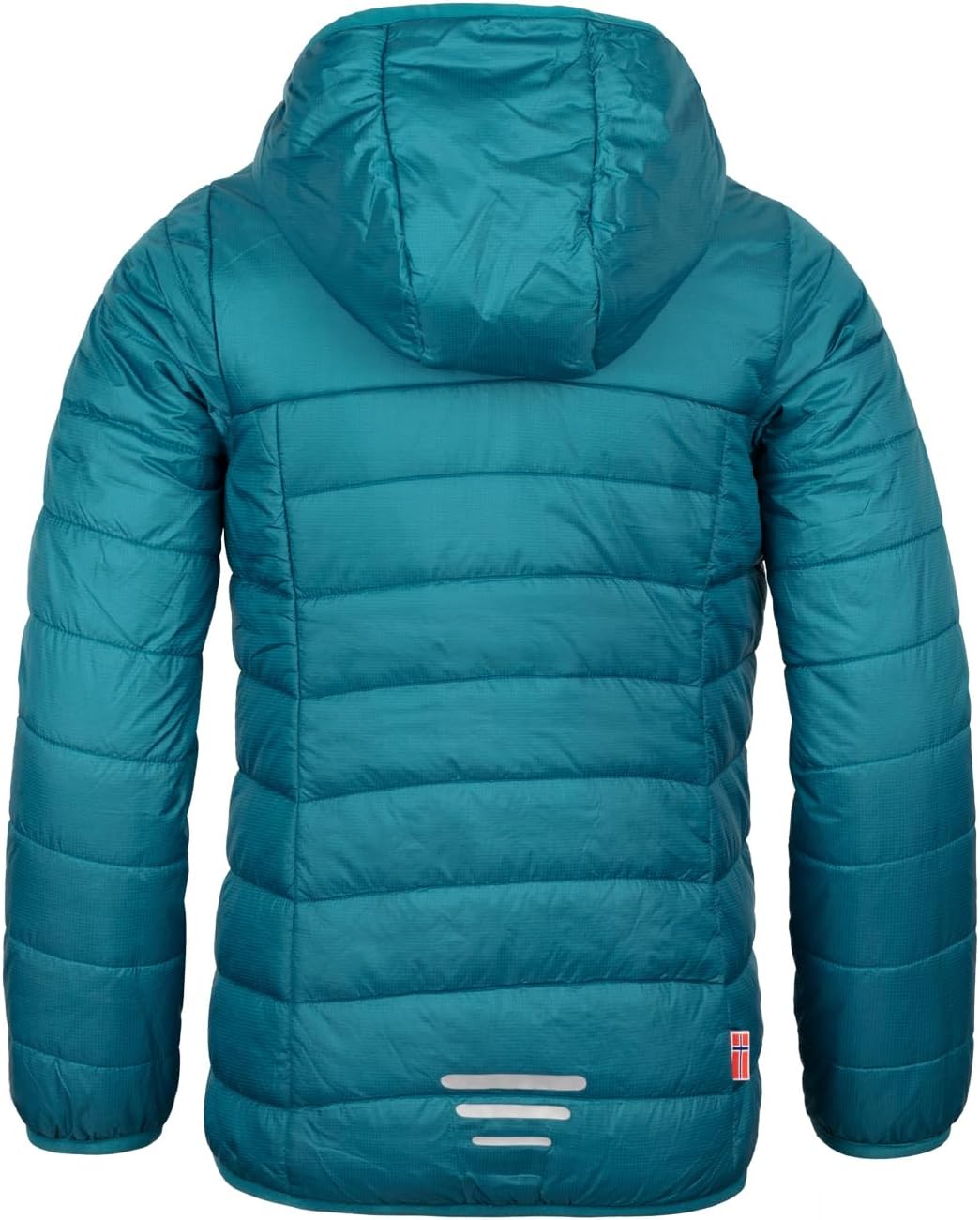 Trollkids Kids Eikefjord Jacket Teal/Mauve 116, Teal/Mauve 116