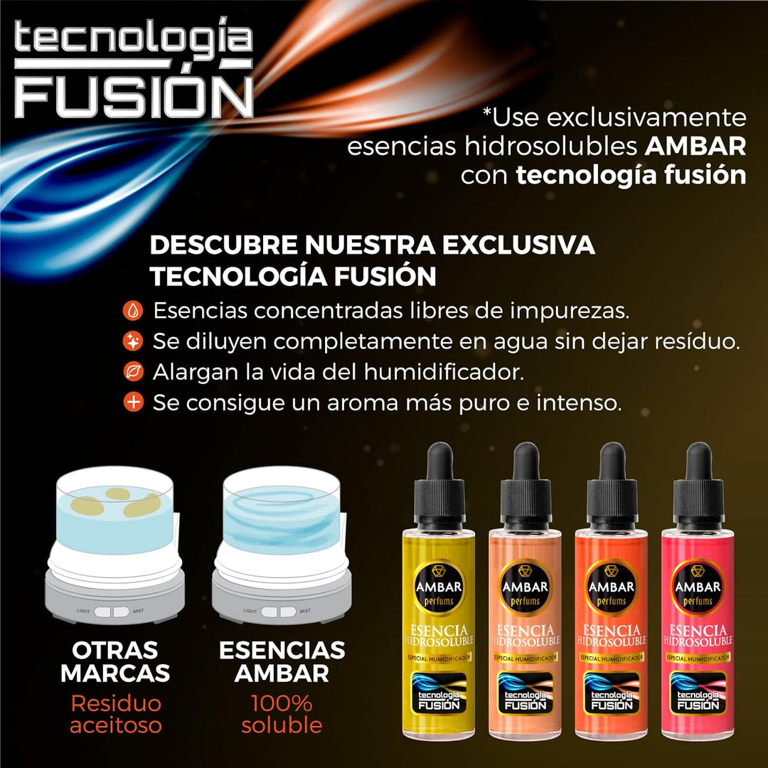 Ambar Perfums 10040083 Luftbefeuchter, Aroma-Diffusor, Weiss, Einheitsgrösse