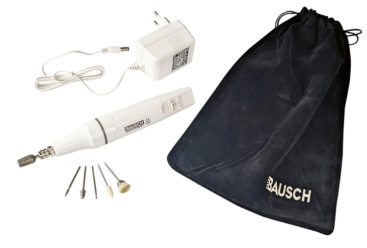 Bausch 0381D Elektrisches Maniküre-/Pediküregerät Beauty Free, kabellos, 5 Aufsätze: Hand-/Fussnägel