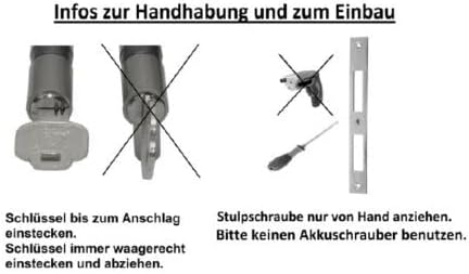 3x Knaufzylinder 70mm gleichschliessend KD 35/35 inkl. 10 Schlüssel