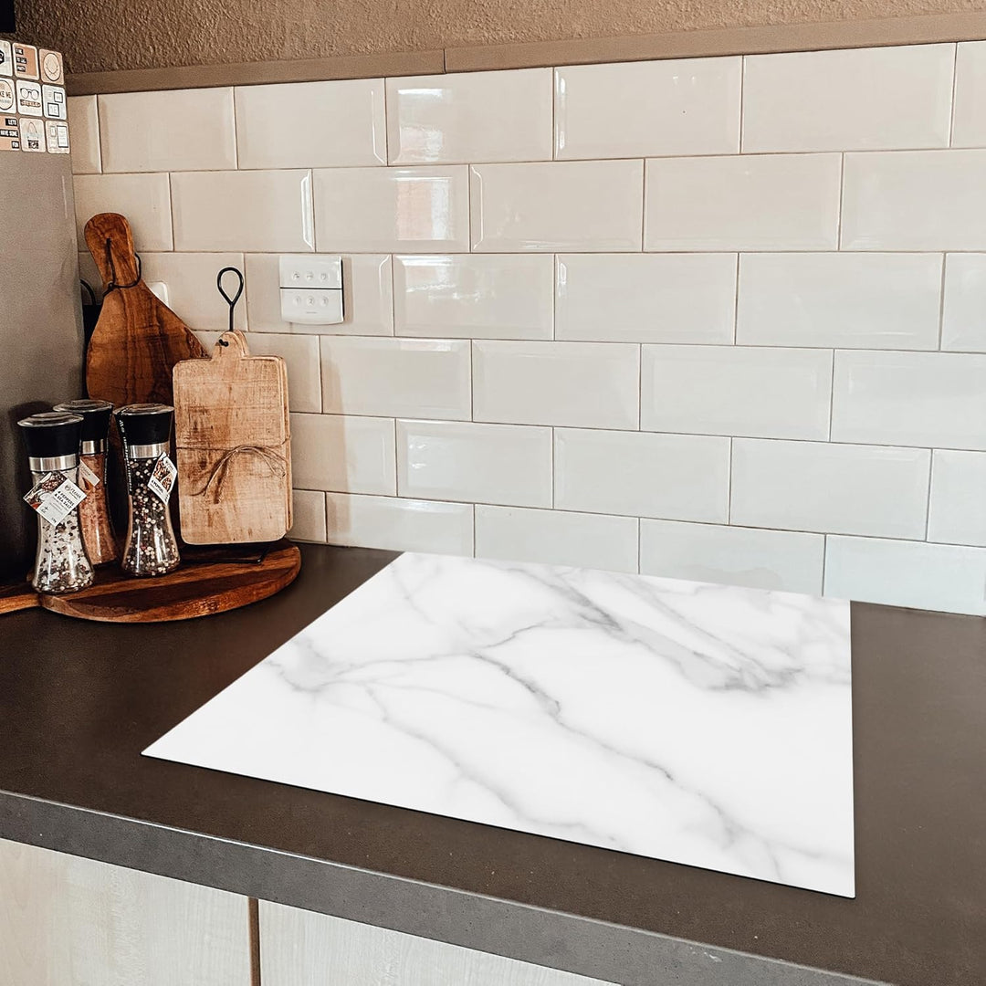 KitchenYeah© Herdabdeckplatte Einteilig Induktionsmatte Küche Abdeckung Ceranfeld Herd Abdeckplatte