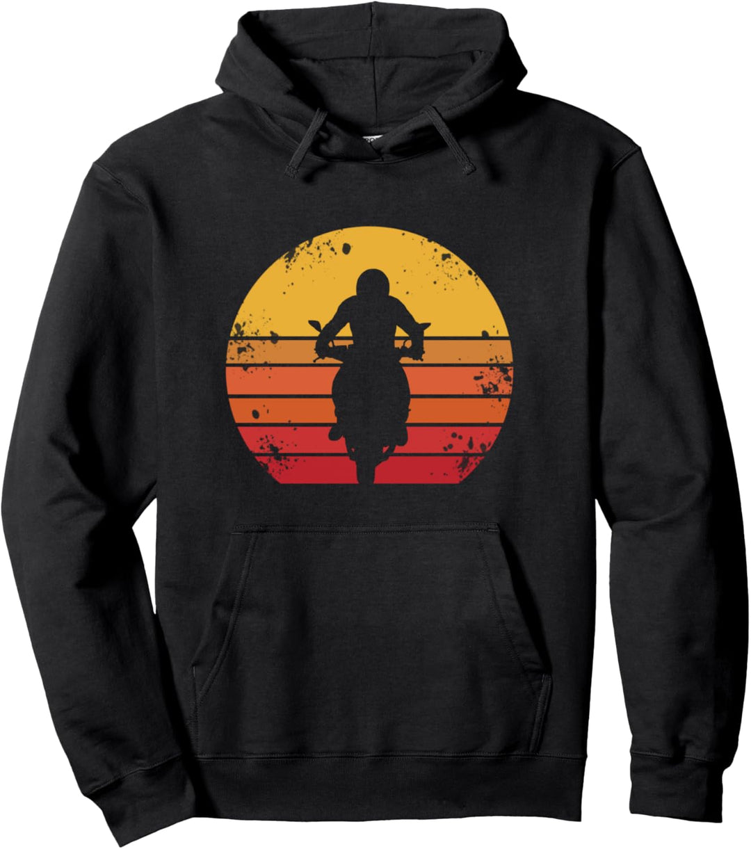 Motorrad Bike - Vintage Retro Pullover Hoodie
