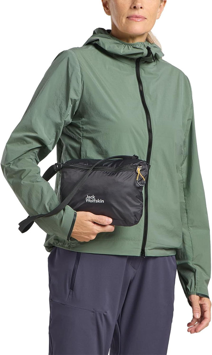 Jack Wolfskin Unisex – Erwachsene Morobbia Lenkertasche, Flash Black, Einheitsgrosse