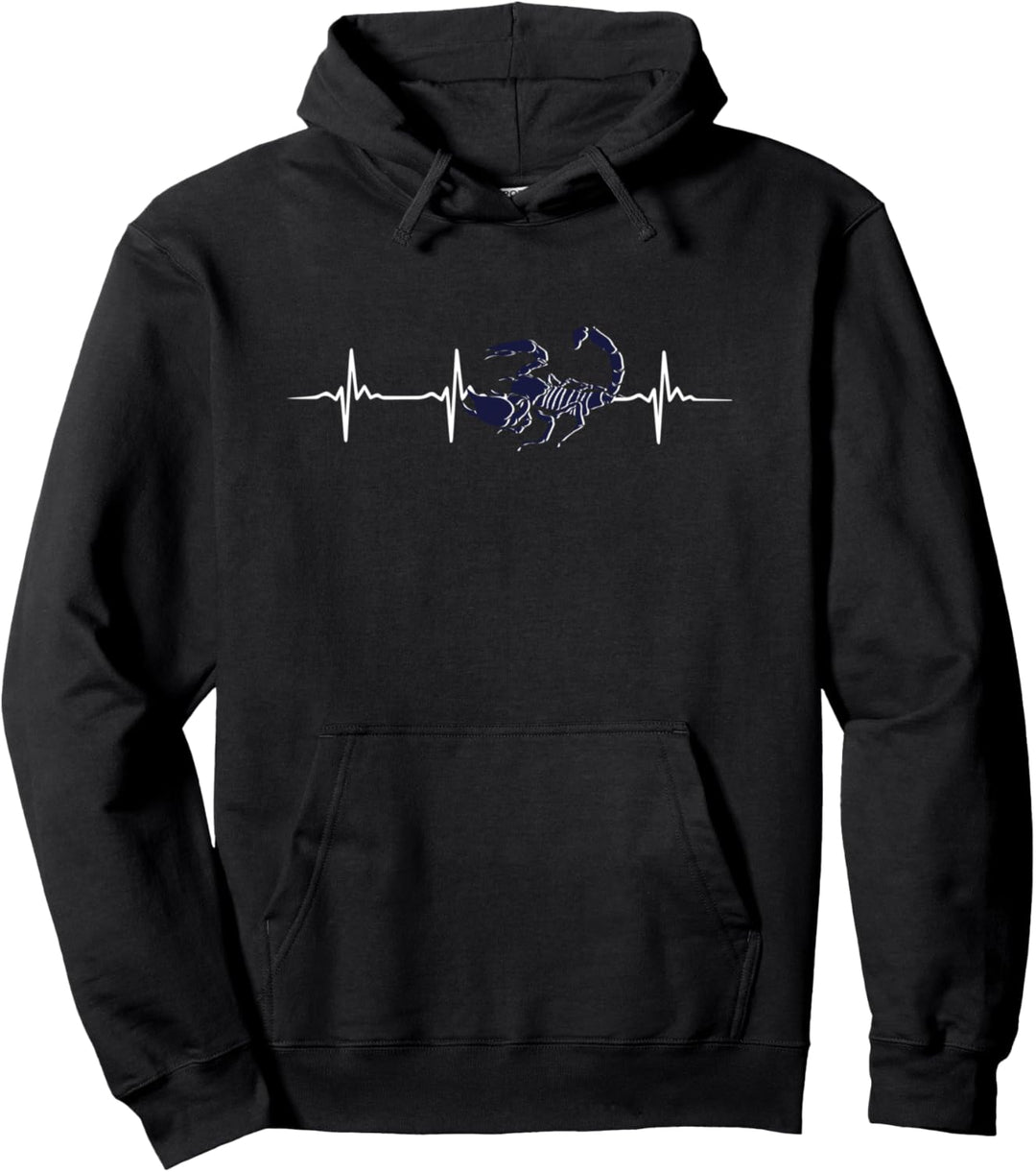 Great Scorpion Herzschlag Kostüm Liebe Skorpion Pullover Hoodie