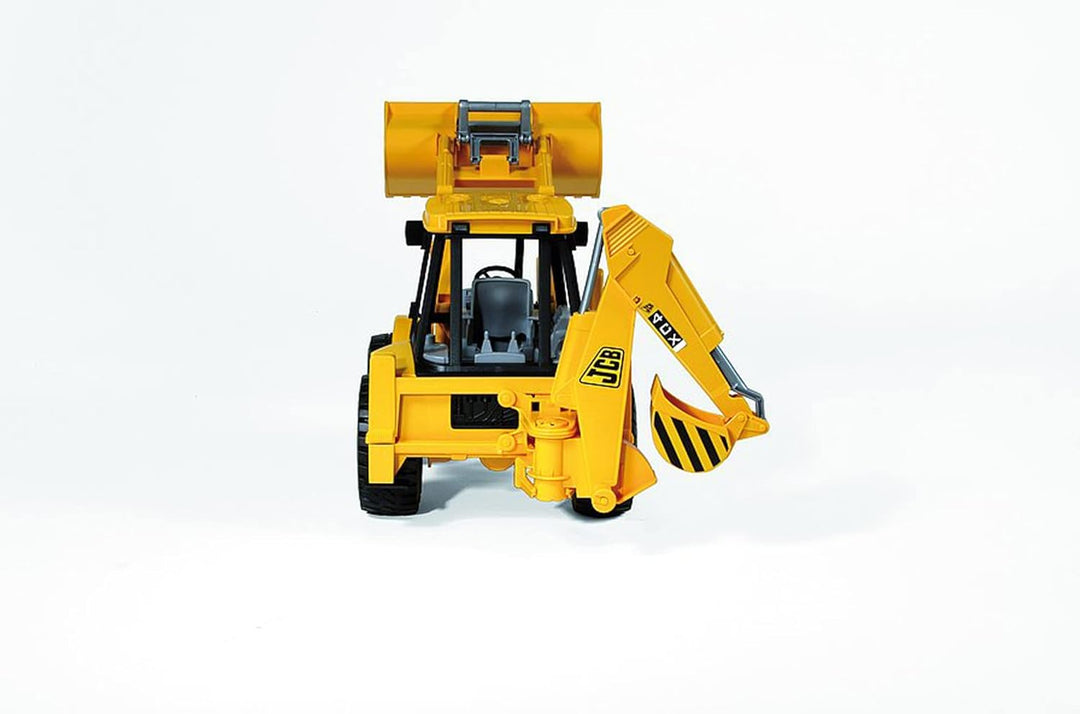 bruder 02428 - JCB 4CX Baggerlader - 1:16 Frontschaufel Heckbagger Baustelle Baufahrzeug Baumaschine