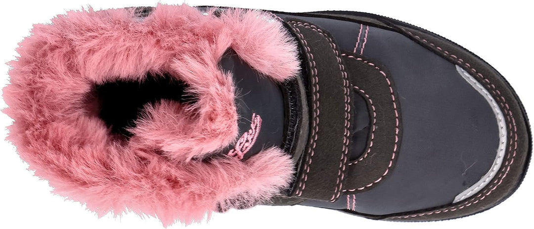 Lico Mädchen Antonia V Schneestiefel 27 EU Grau Rosa, 27 EU Grau Rosa