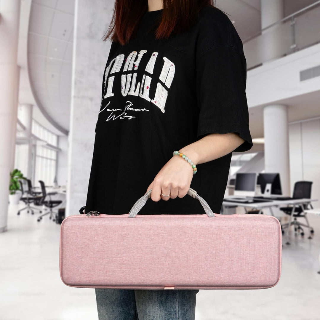 GEEKRIA 65%-Tastatur- & Maus-Kombihülle, Hartschalen-Reisetasche für mechanische Gaming-Tastatur mit