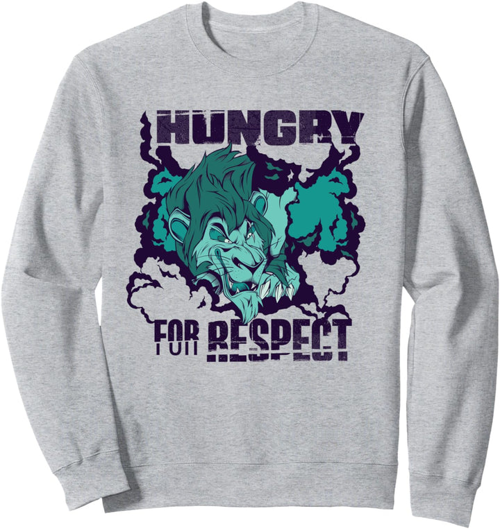 Disney Villains Scar Hungry For Respect The Lion King Sweatshirt