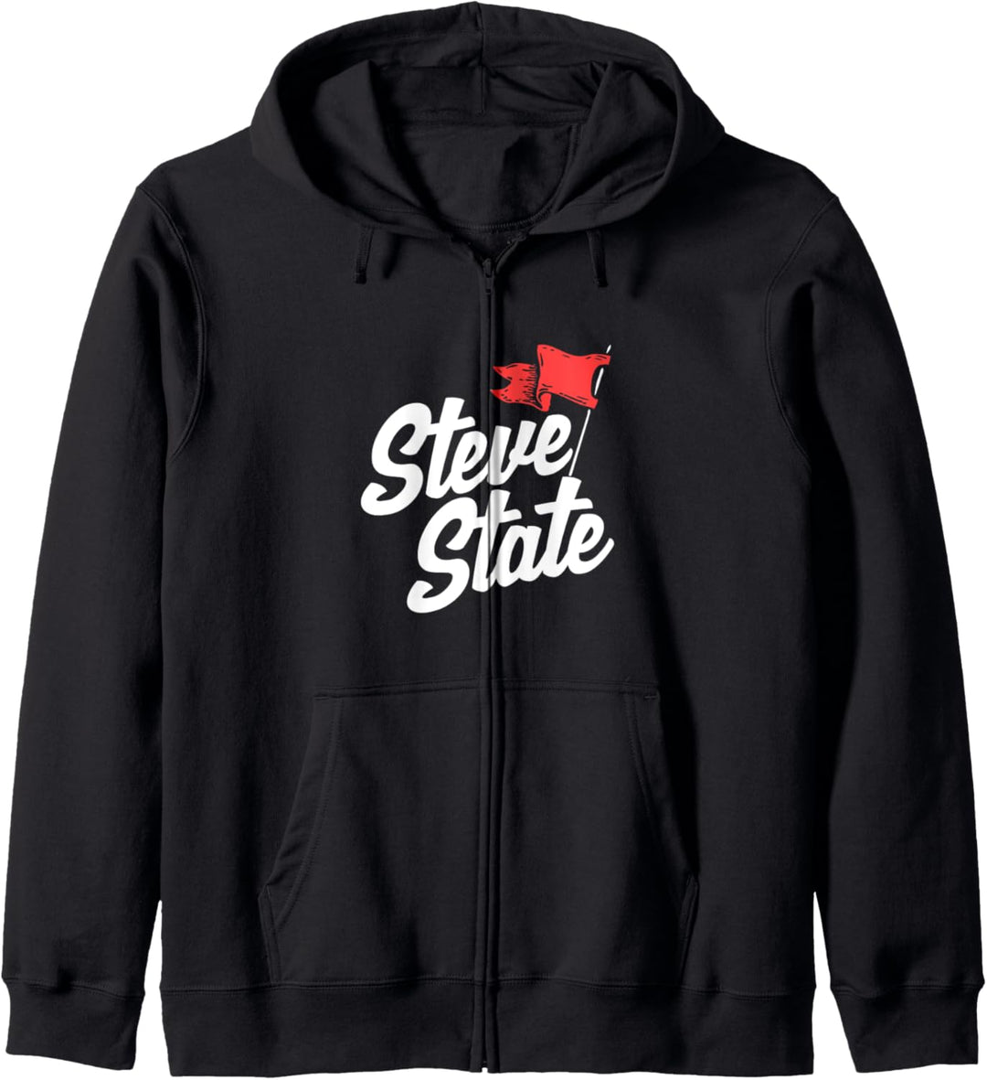Steve State - Light Flag Mark Graphic Kapuzenjacke