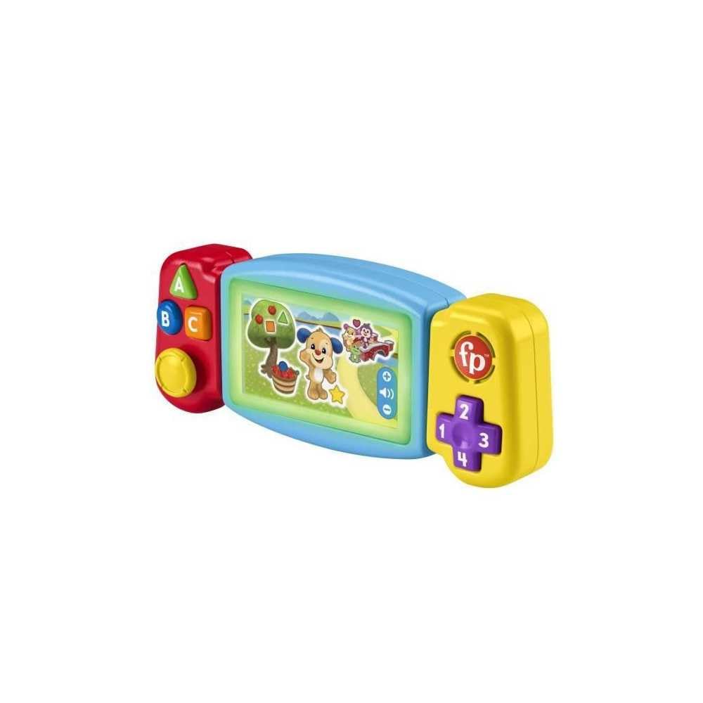 Fisher-Price Lernspass Spielkonsole - Kinderspielzeug mit Lichtern, Geräuschen und Lernliedern, Spie