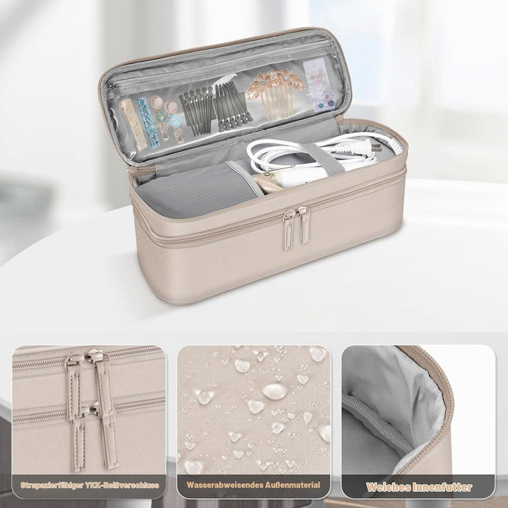 SITHON Reise Tasche für Revlon Salon One-Step Volumiser, Doppellagige Tragetasche für Dyson Airwrap,