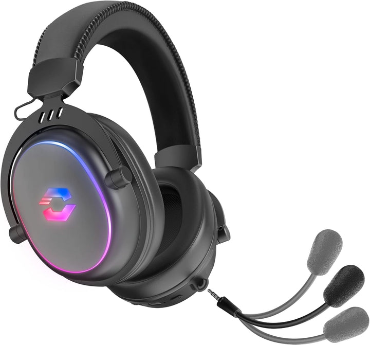 Speedlink CONUX RGB Gaming Headset Wireless Bluetooth USB 2.4G 3,5mm Klinke | mit Mikrofon, Metallra