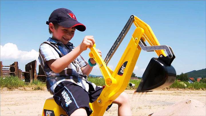 rolly toys | rollyDigger CAT | voll funktionsfähiger Kunststoff Bagger | 421015, CAT