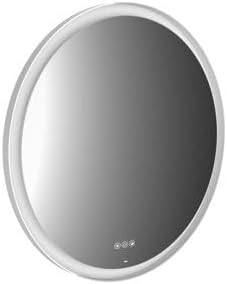 Emco Round LED-Rahmenspiegel, Ø 700 mm, Weiss
