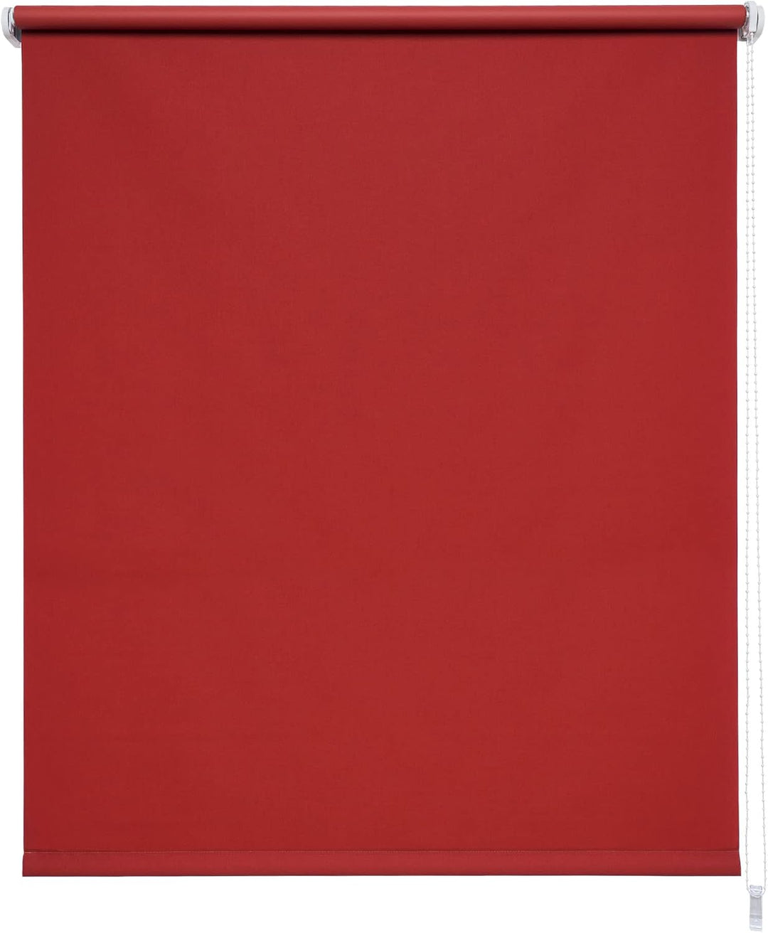Liedeco® Rollo, Fenster Rollo, Kettenzug-Rollo / 82 x 180 cm (Breite x Höhe), rot/Verdunkelnd, Abdun