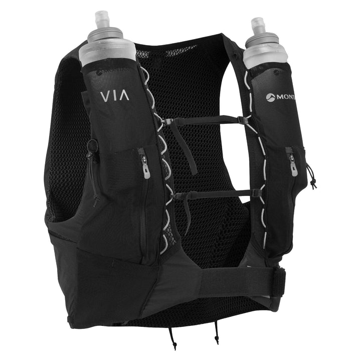 Montane Gecko VP 5 Laufen Pack Schwarz S, Schwarz S