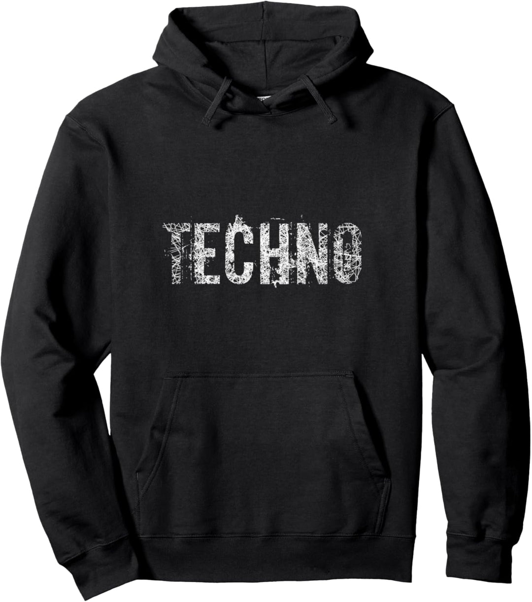 Techno - Elektronisches Musikdesign für Dj Pullover Hoodie