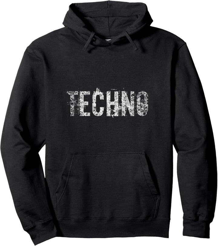 Techno - Elektronisches Musikdesign für Dj Pullover Hoodie