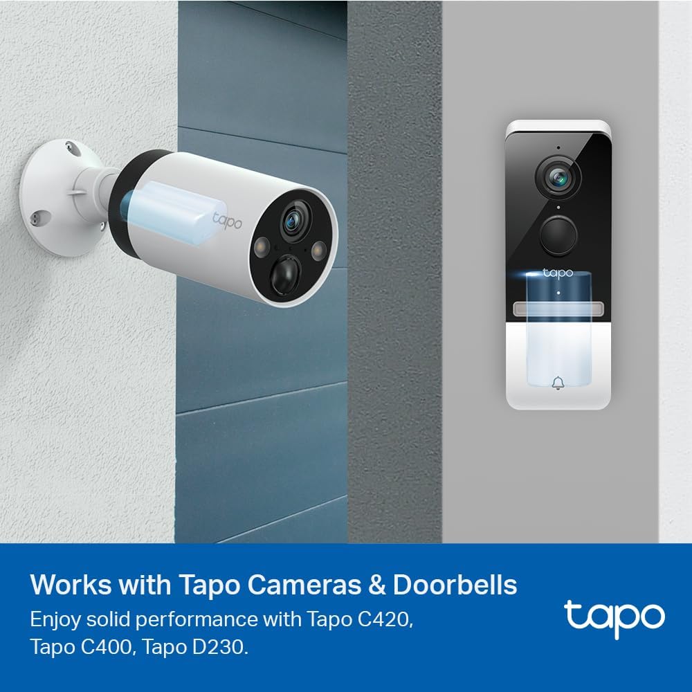 Tapo TP-Link Ersatzakku A100, Funktioniert Akku-Kameras & Video-Türklingeln C420, C400, D230, 6700mA